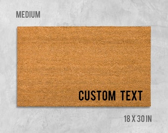 Custom Doormat, Custom Door Mat, Housewarming Gift, Birthday Gift, Funny Doormat, Funny Door Mat, Gift, Custom Words, Custom Text, Custom