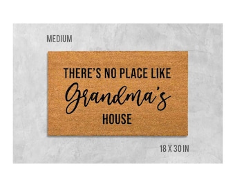 Custom Place Doormat, Family Welcome Mat (Personalized Text)