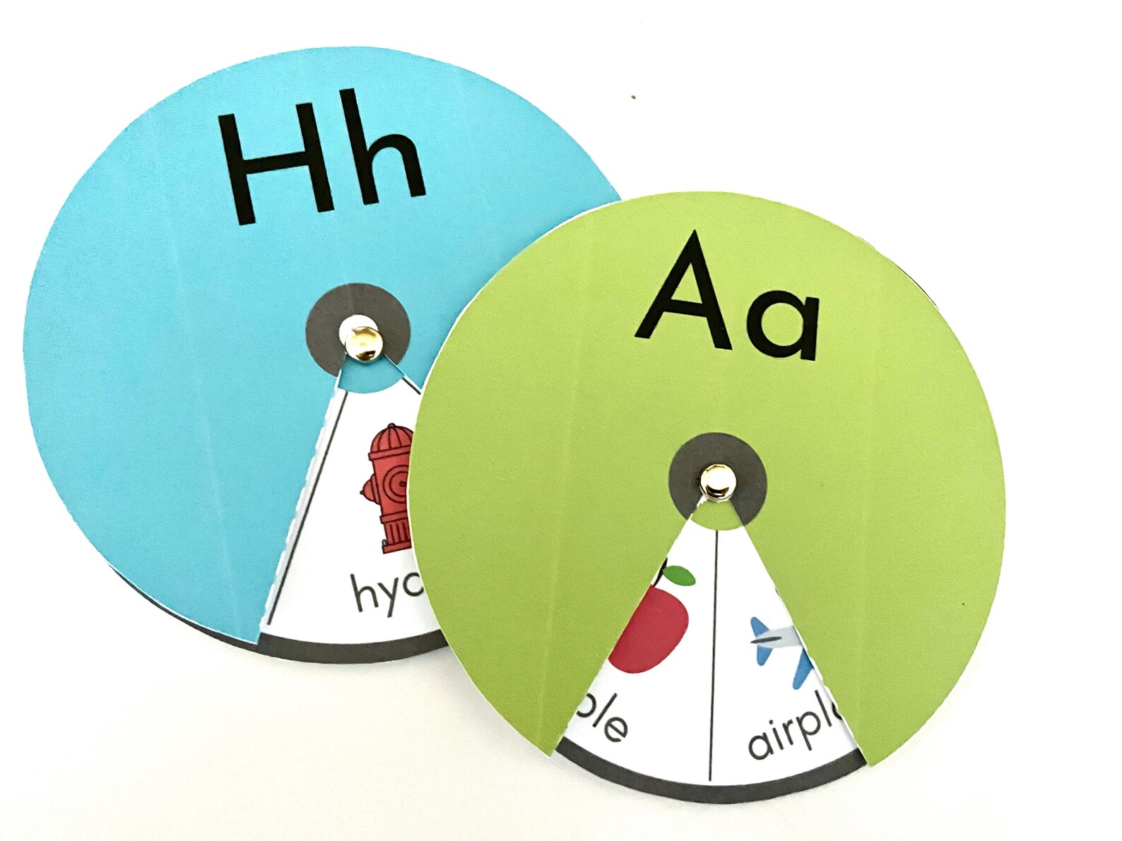 alphabet spinners fun way to learn the alphabet from a to