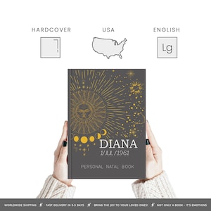 Personalized Astrology Book: Discover Your Birth Chart Makeup & Zodiac Signs Explained in Clear Language Hardcover