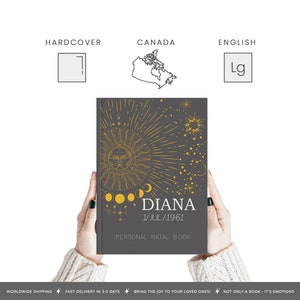 Personalized Astrology Book: Discover Your Birth Chart Makeup & Zodiac Signs Explained in Clear Language Hardcover
