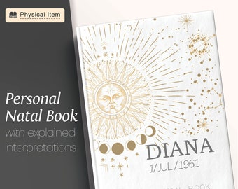 Personalized Astrology Book: Discover Your Natal Chart & Astrology Signs Explained in Clear Language, with Custom Paperback/Hardcover Cover
