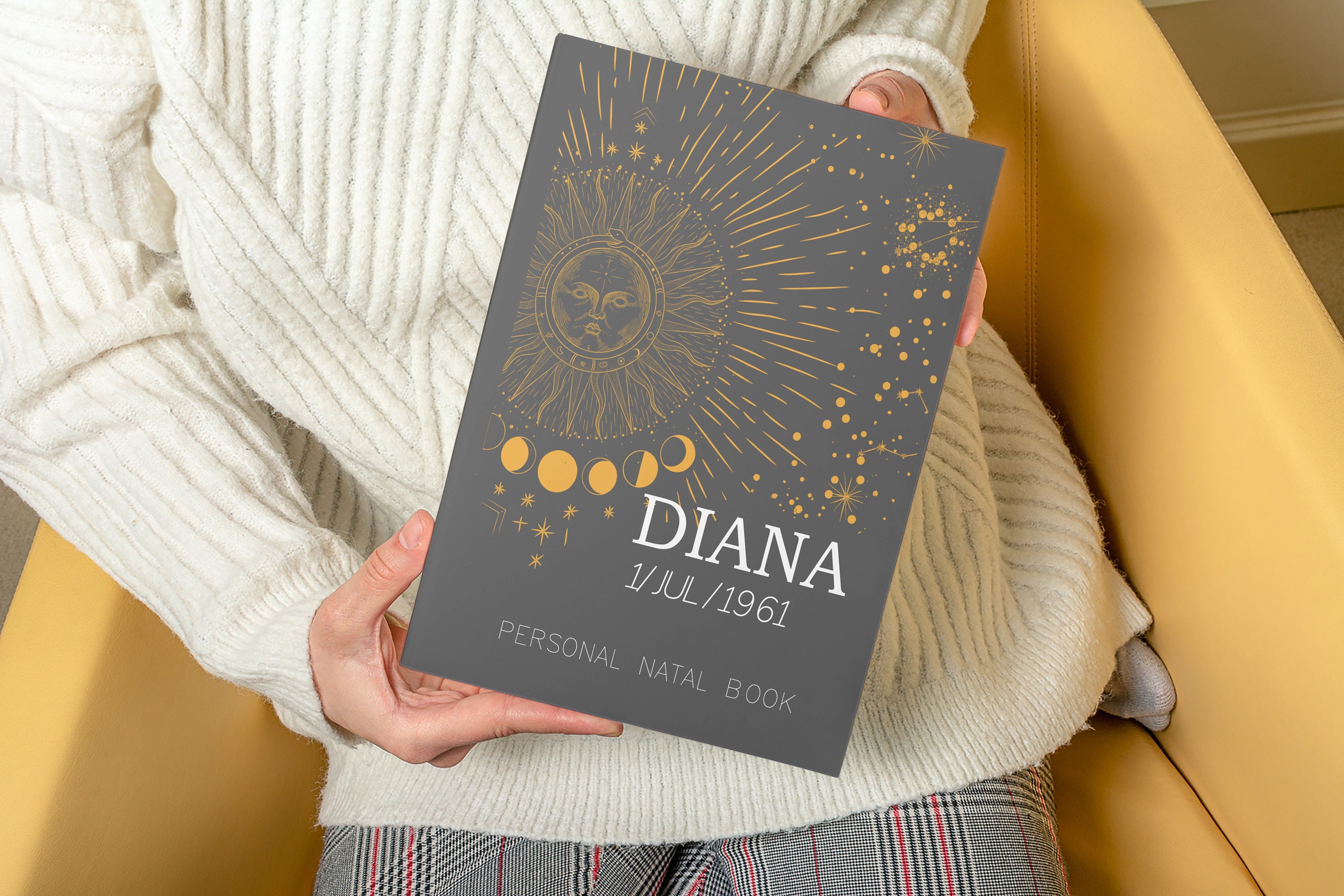 Personalized Astrology Book Discover Your Birth Chart Makeup Etsy