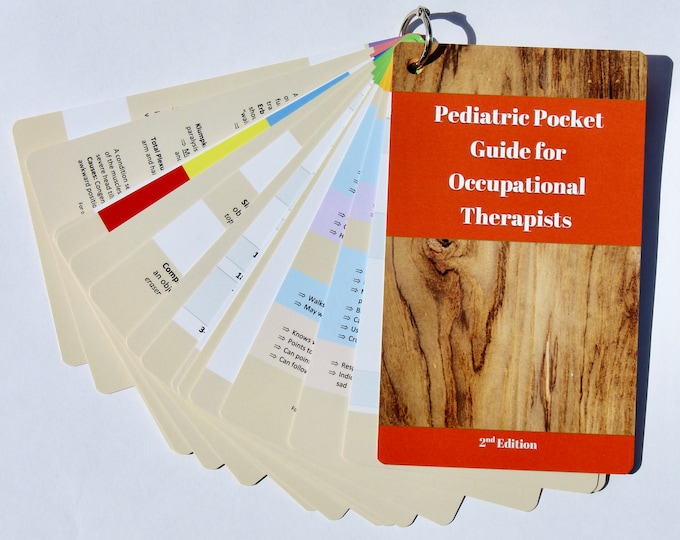 Pediatric Pocket Guide for Occupational Therapists 2nd Edition / OT Pocket Guide / Quick