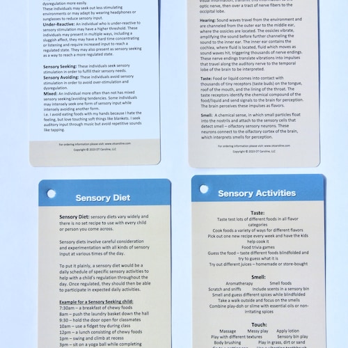 Feeding Expansion / Pediatric Pocket Guide for Occupational Etsy