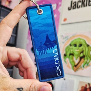 Star Wars Kamino Planet Fabric Keychain, Double-Sided
