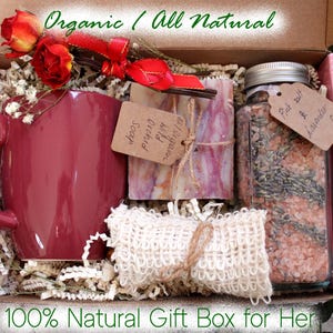 Mothers Day Gift  Box for Women – Self-Care Spa Kit, Relaxation Gift Set, Natural Pampering Gifts for Her, Birthday, Anniversary Gift