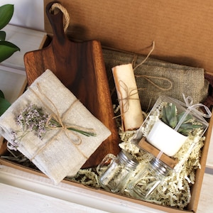 New Home Gift Box, All Natural Kitchen Gift Box, House Warming