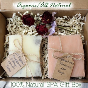 All Natural Gift box Women , Mothers Day Gift Box , Handmade gift, SPA gift for her , Birthday gift box , Self care Gift Box, Thank you Gift