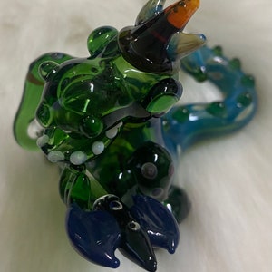 Dragon Warrior WuuThrad Battle Axe Glass Hand Pipe, High Quality Pipe, Collectable Pipe, Gift Pipe image 9