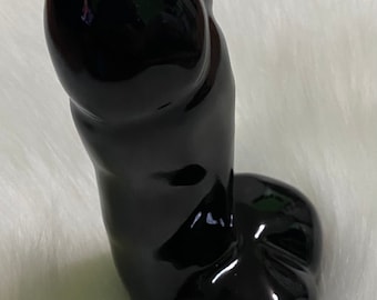 Black Penis Hand Pipe