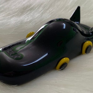 Black Bat Mobile Glass Hand Pipe, High Quality Pipe, Collectable Pipe, Gift Pipe