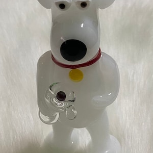 Dog Brian Martini Glass Hand Pipe, High Quality Pipe, Collectable Pipe, Gift Pipe