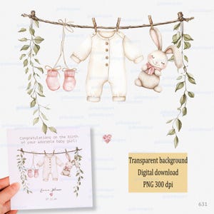 Novo design de menina para cartão personalizado, presente de boas-vindas ao mundo, lembrança de recém-nascido, adicionar nome, data de nascimento, clipart PNG de aquarela