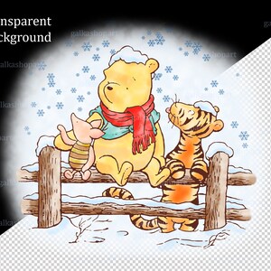 Winnie the pooh christmas wallpaper
