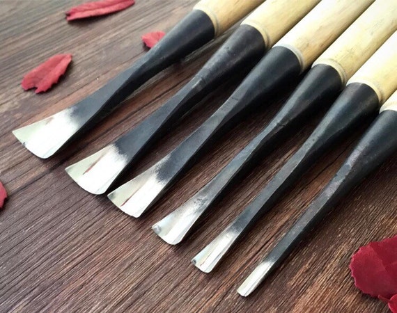 1 Deep Circle Chisel Wood Carving Tools Woodworking Wooden Etsy