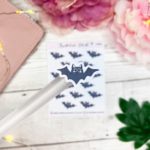 Bat Planner Stickers | Decorative & Functional Planning | Halloween | Autumn | Fall | Mini Icons | Icon Stickers