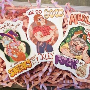 The Adventure Zone: Balance Boyz Humor Decorative Sticker Pack