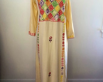 Uzbek Vintage Handmade Embroidery Sam 365 father day gifts SUZANI Robe