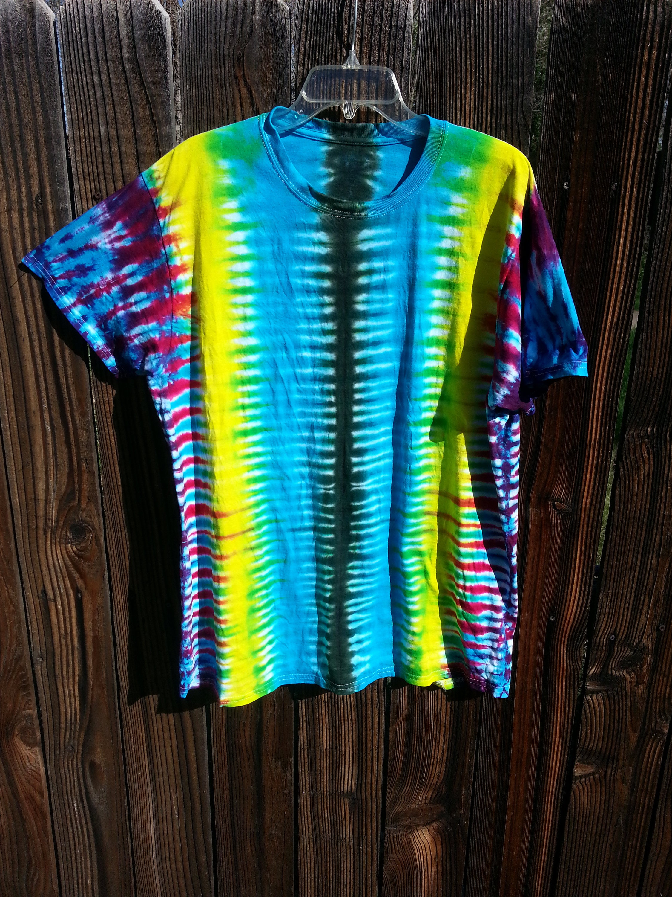 how to make tie dye tee shirts