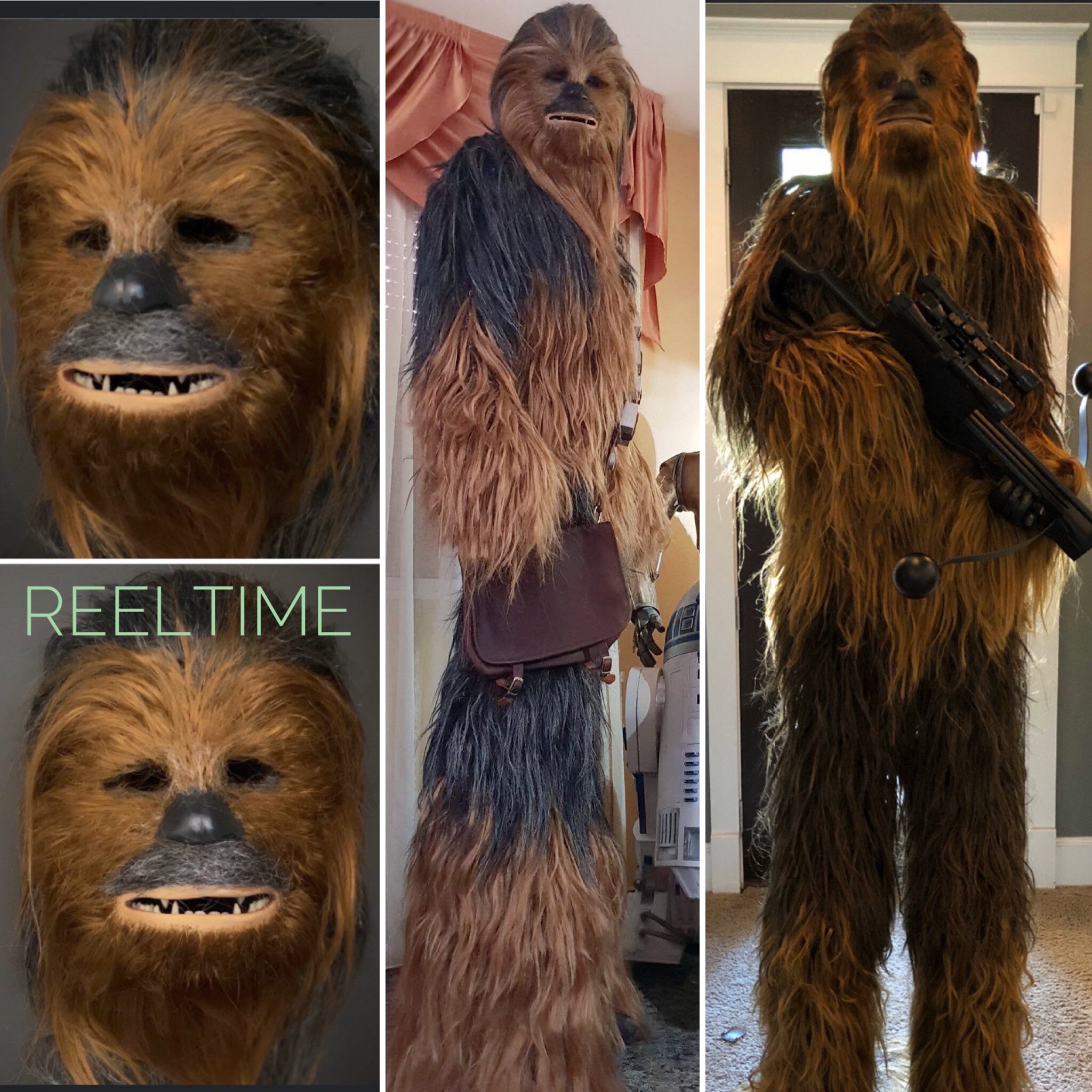 Star Wars Sale Chewbacca Costume Complete Costume Moving Jaw Etsy