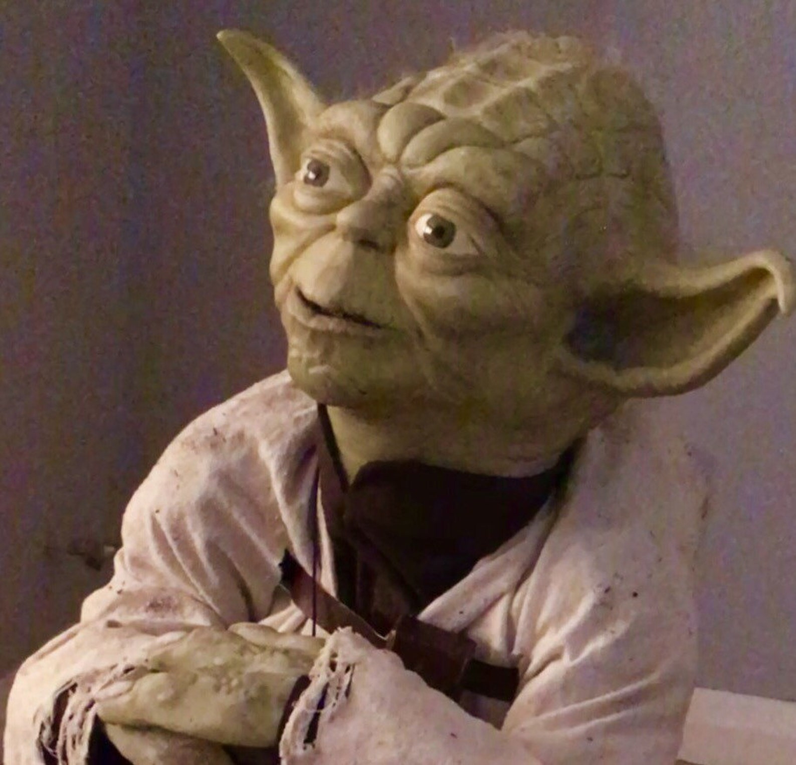 Star Wars Yoda Puppet Prop 1/1 custom Life Size Prop Replica Etsy