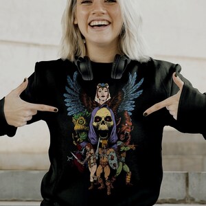 Masters of the Universe - Friends & Foes (Unisex Heavy Blend Crewneck Sweatshirt)