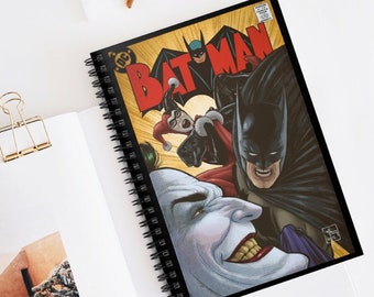 Batman - Not to Mr.J (Spiral Notebook - Ruled Line)