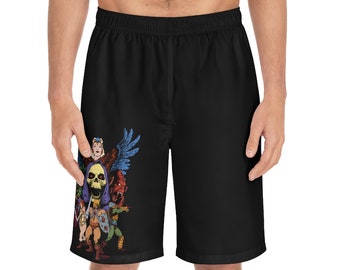 MOTU - Friends & Foes (Men's Board Shorts (AOP))