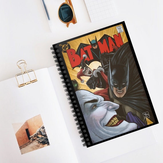 Batman Not to  spiral Notebook Ruled Line - Etsy