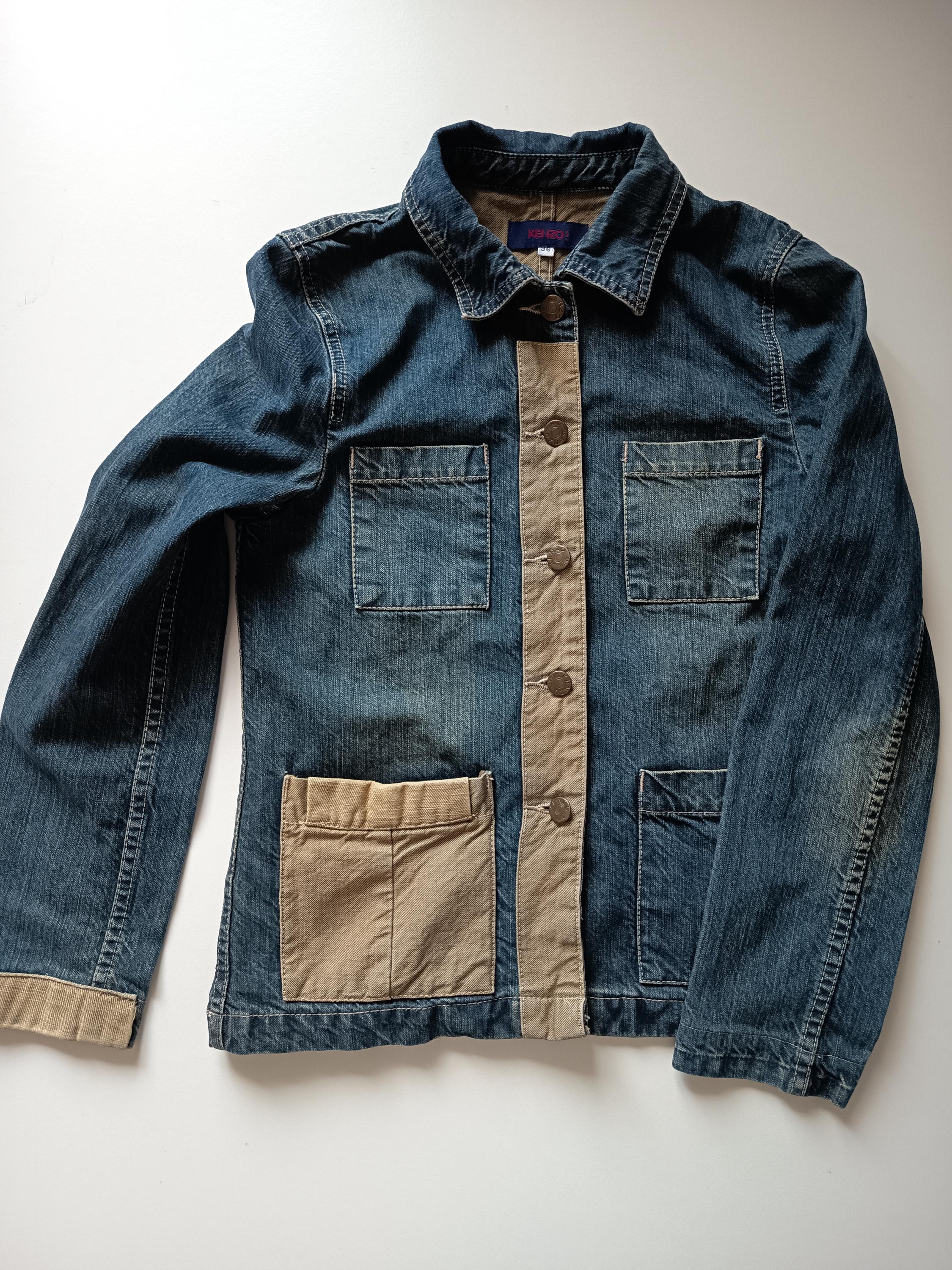 Kenzo Denim Jacket - Etsy Finland