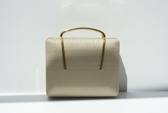 Vintage 1950's - Golden Clutch - Rare
