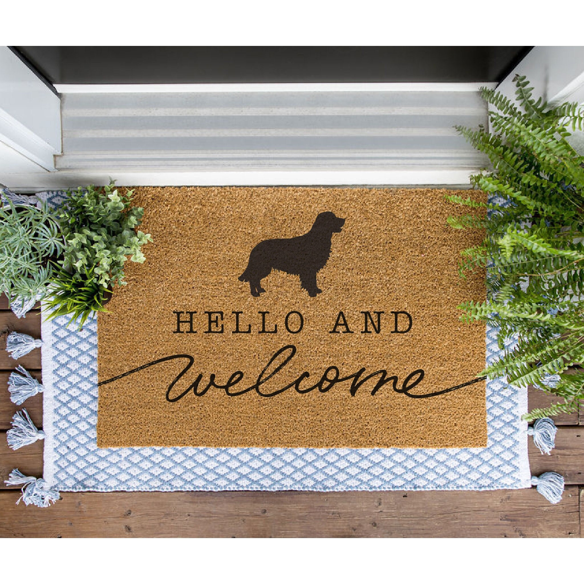 Golden Retriever Doormat - shop easily