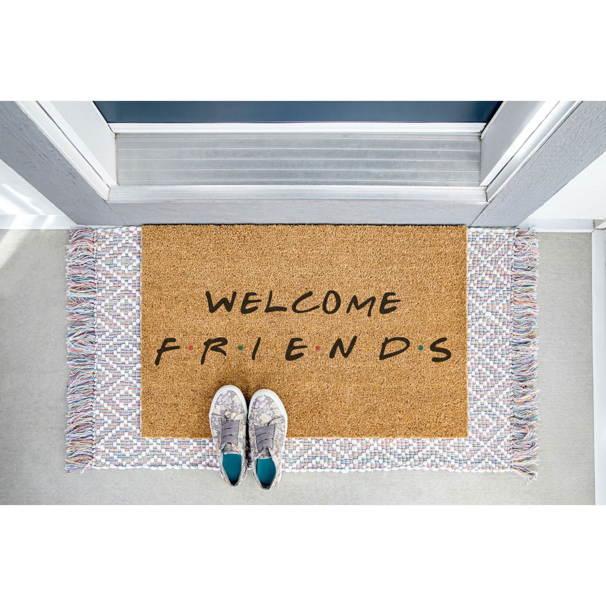 Friends Doormat Friends Door Mat Etsy