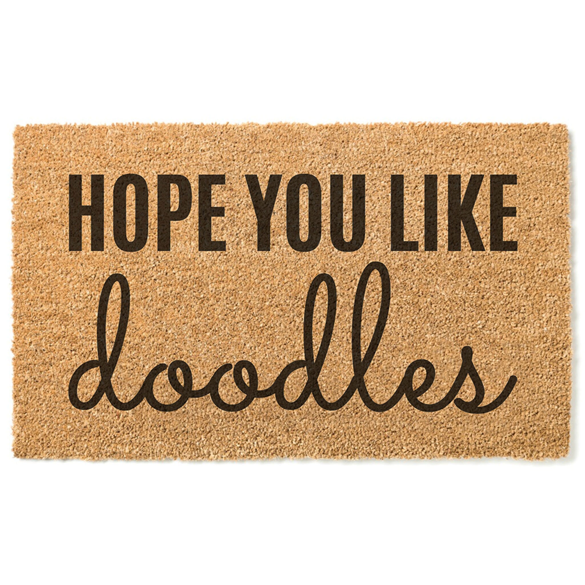We hope you 2025 like doodles doormat