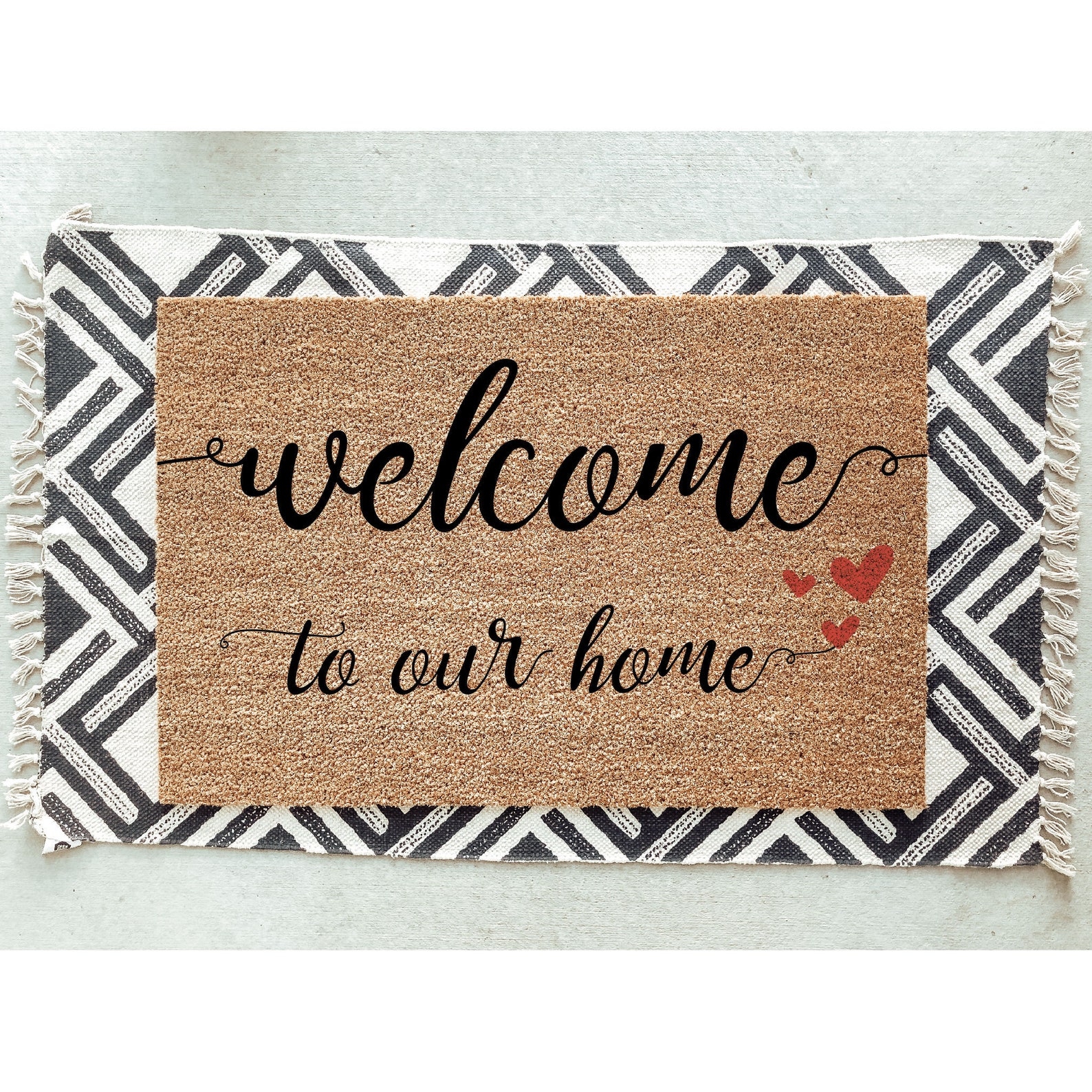 To Our Home Doormat / Mat / Love Door Mat / Etsy