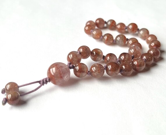Rare! AAA Auralite 23 Crystal Pock Mala, Master Healer, 27 Mala Beads, Meditation Mala, Crystal Healing, Yoga, High Frequency, Prayer Beads