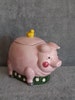 Cookie Jar - Pig Theme Cookie Jar - Treat Jar - Cooks Club Cookie Jar 