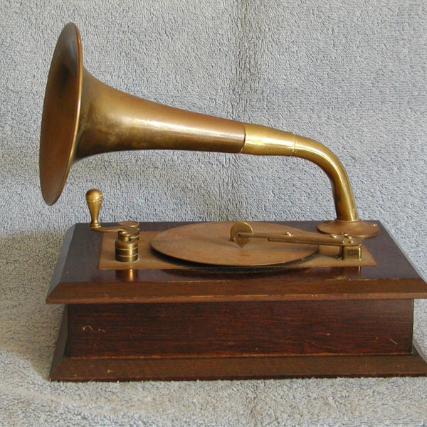 Music Box and Jewelry Box - Old Phonograph Style