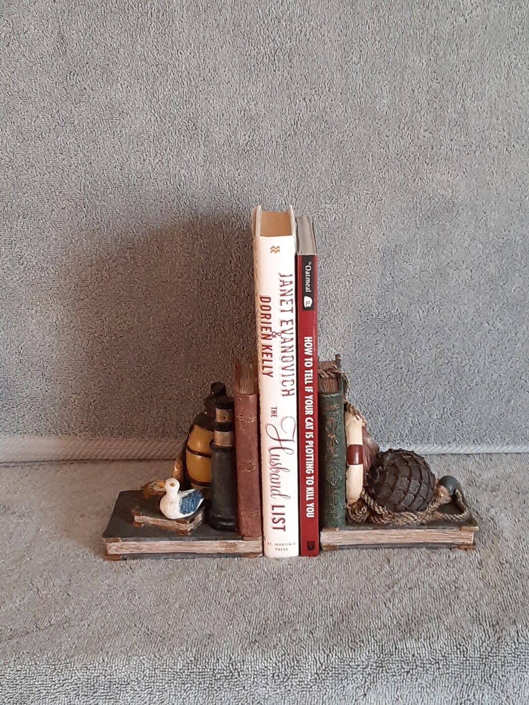 Bookends Nautical Theme Bookends Beach Theme Bookends Etsy