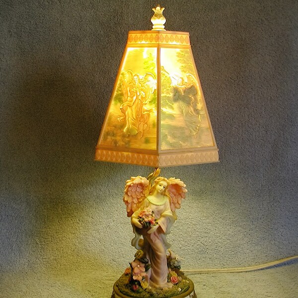 Angel Lamp - Lithopane Shade