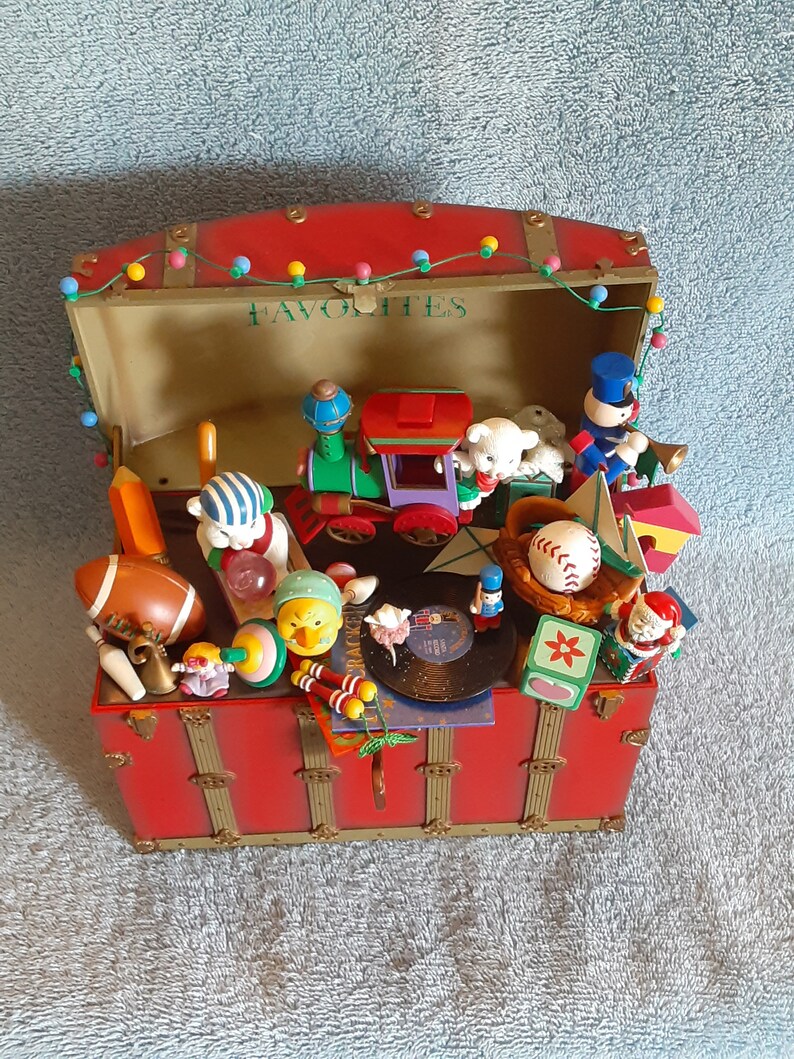 Music Box Toy Chest Music Box Treasury Favorites Enesco Etsy