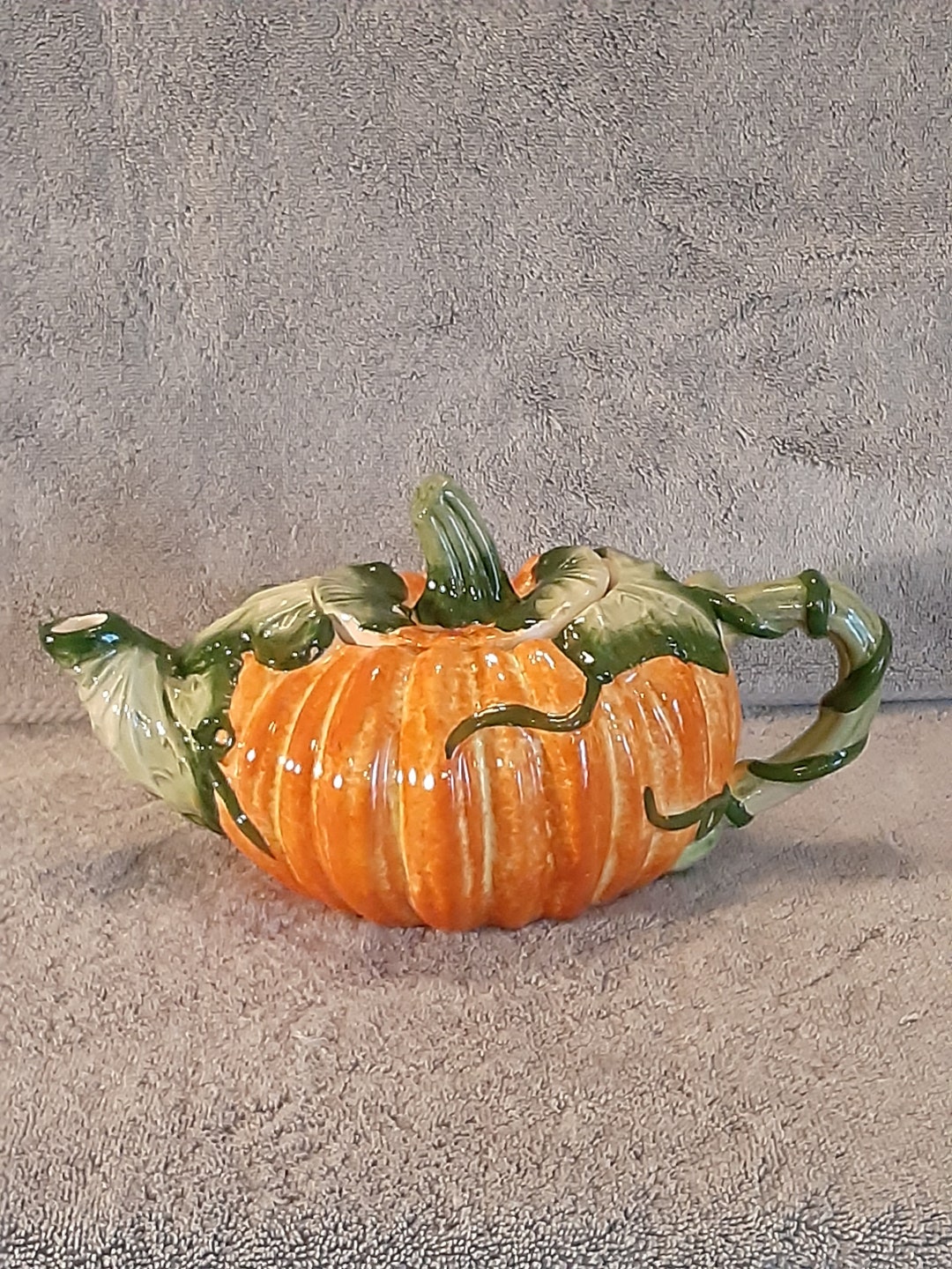 Teapot Pumpkin Teapot Fall Teapot Squash Teapot Etsy