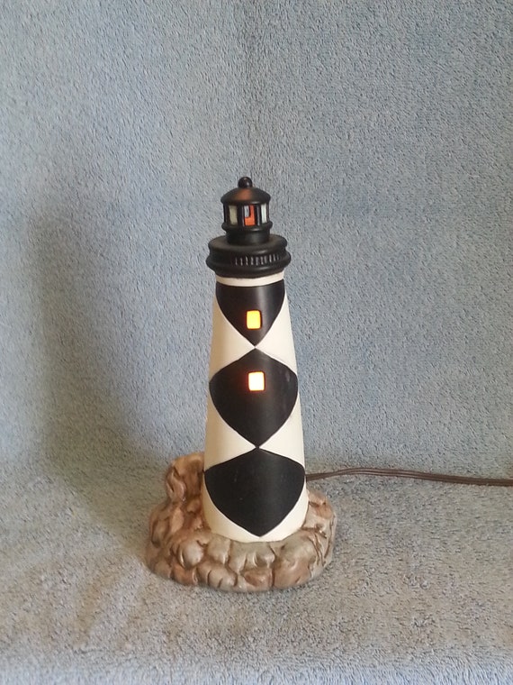 Lefton Lighthouse Cape Lookout Nc 1991 Nightlight