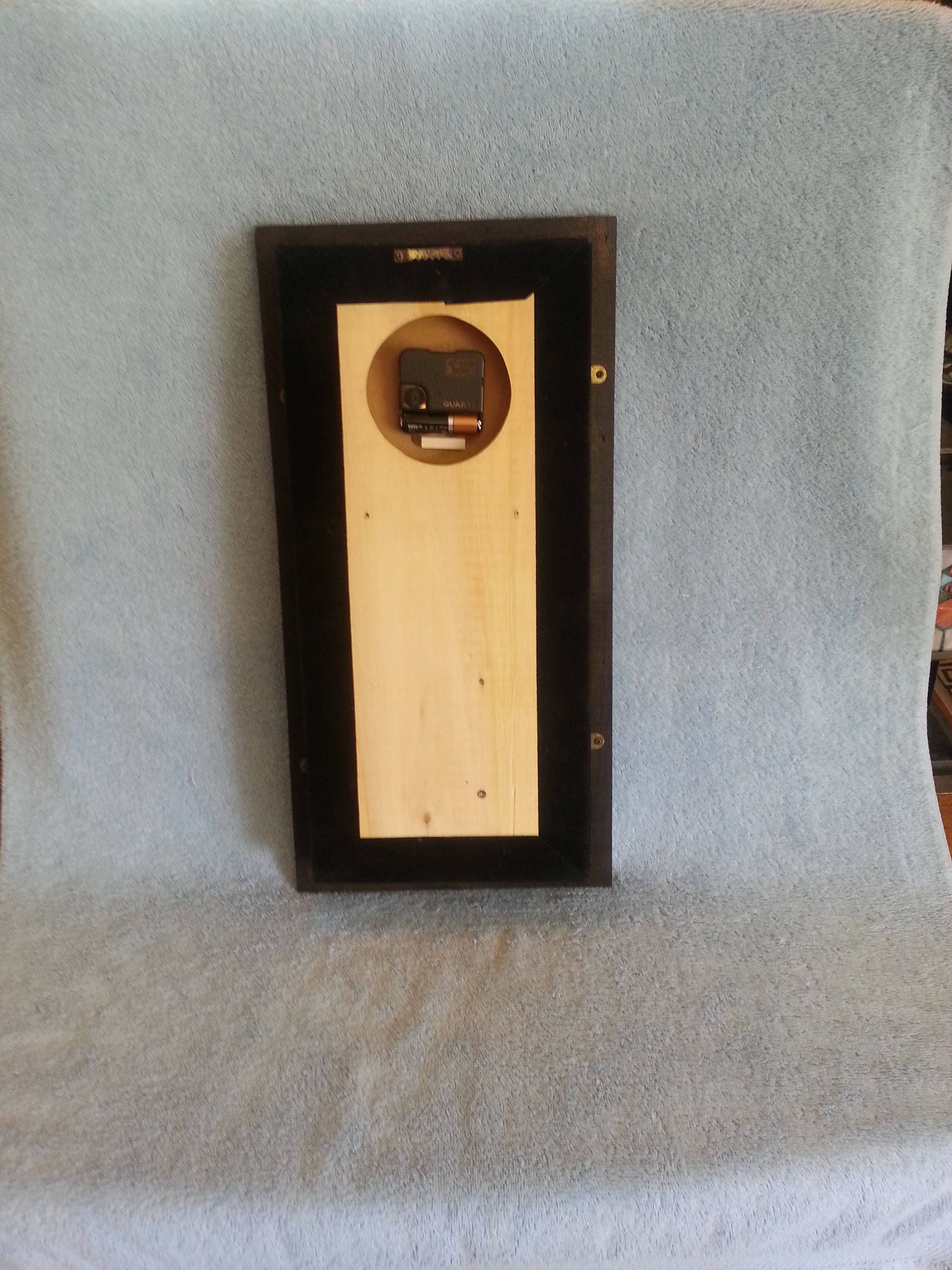 Clock Wall Clock Shadow Box Clock Etsy