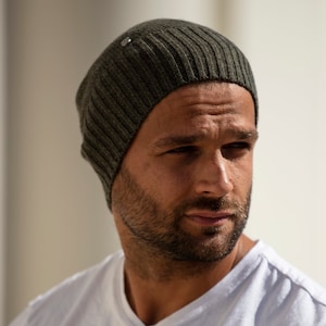 Bonnet en cachemire pour homme, bonnet en cachemire, bonnet en cachemire pour homme, bonnet en cachemire léger, bonnet en cachemire pour homme, bonnet pour homme (taille unique)