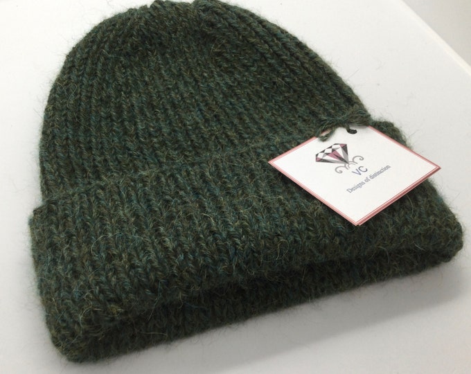 Unisex alpaca and cashmere hat, unisex beanie hat, mens alpaca beanie, ladies beanie hat, alpaca hat, cashmere hat