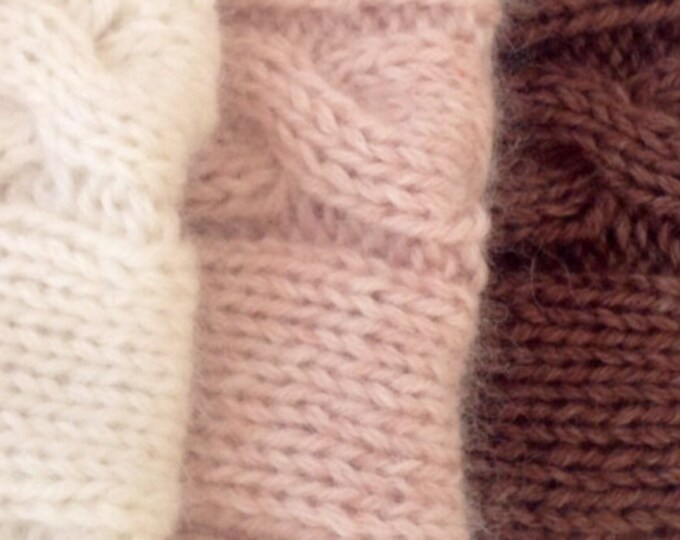 Pure cashmere headband / ear warmer by Willow Luxury ( one size)