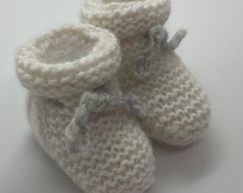 Alpaca Baby boots, baby boots, booties, alpaca footies, baby footies, Alpaca & merino wool new born unisex baby booties, new born booties