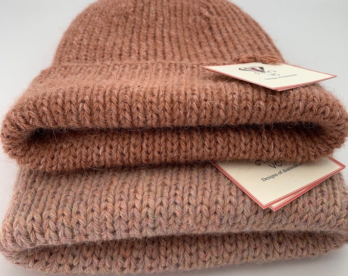 Unisex alpaca and cashmere hat, unisex beanie hat, mens alpaca beanie, ladies beanie hat, alpaca hat, cashmere hat